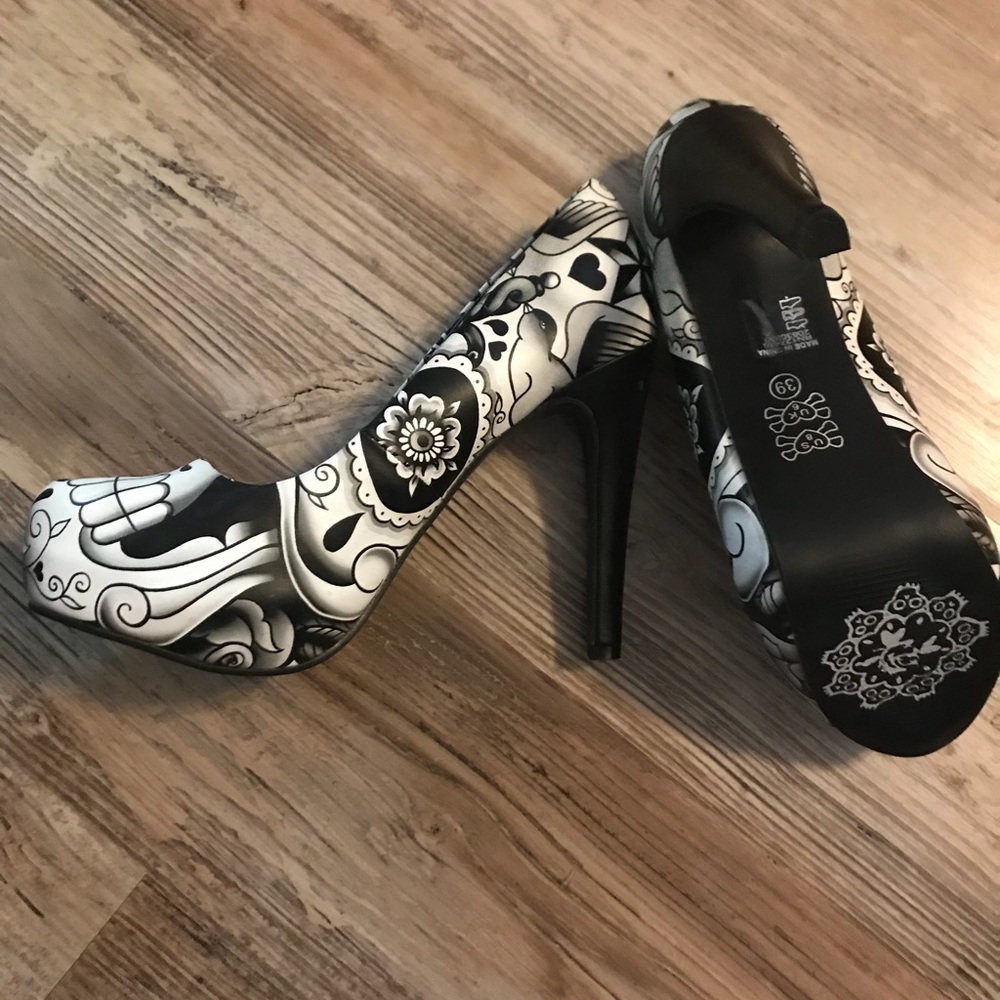 Original look Platform high heels